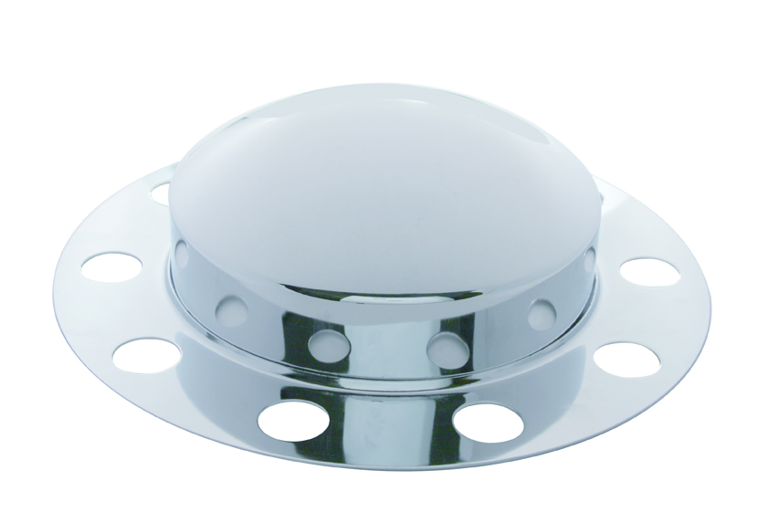 Chrome Front 2Pc. Axle Cover - Uni-Mount