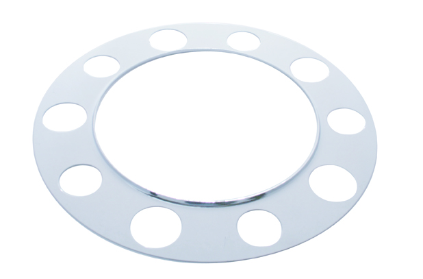 Chrome 10 Holes Beauty Ring - Steel