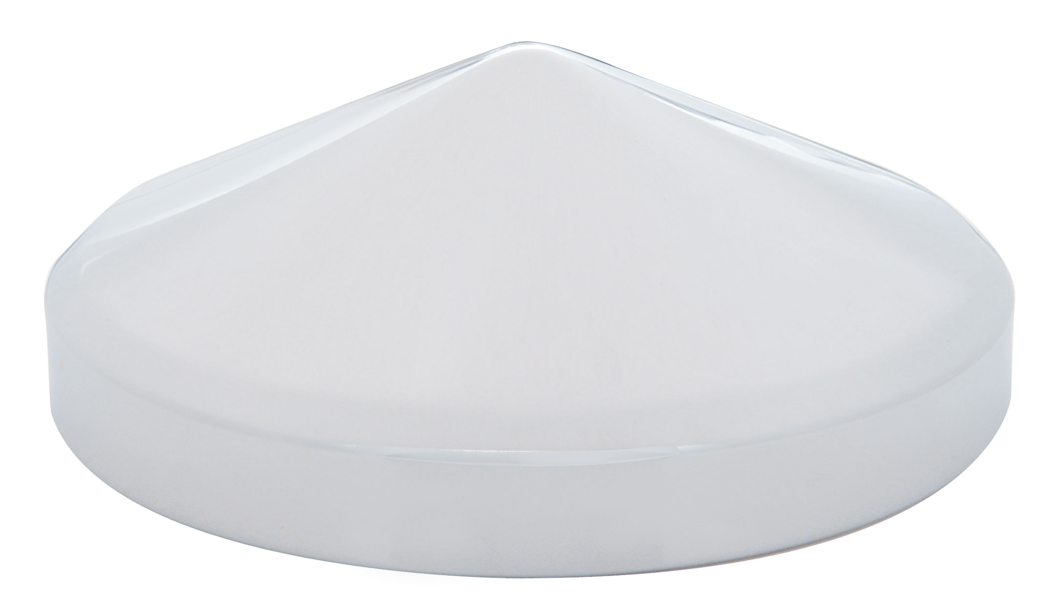 Chrome 8 1/4" Rear Pointed Hub Cap