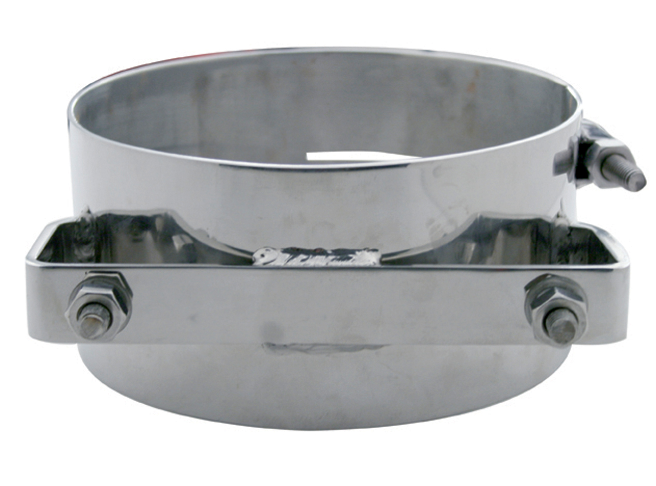 Deluxe Stainless Steel Wide Band 7" Exhaust Clamp