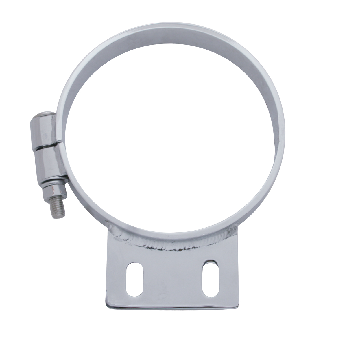 Chrome Peterbilt Cab 6" Exhaust Clamp