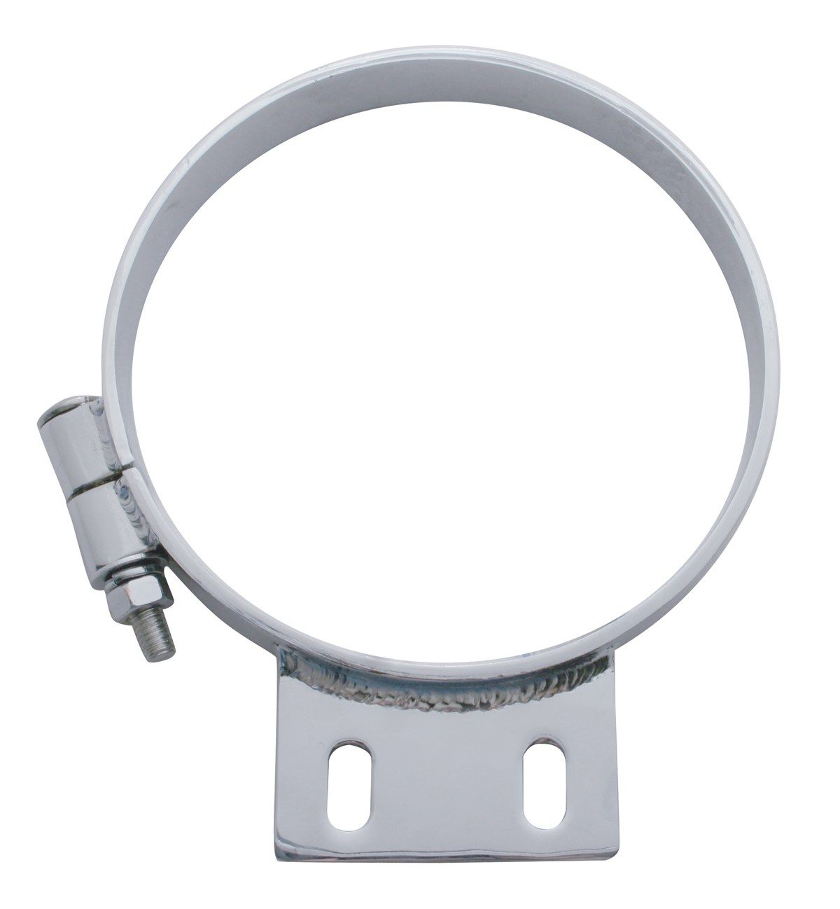 Chrome Peterbilt Cab 7" Exhaust Clamp