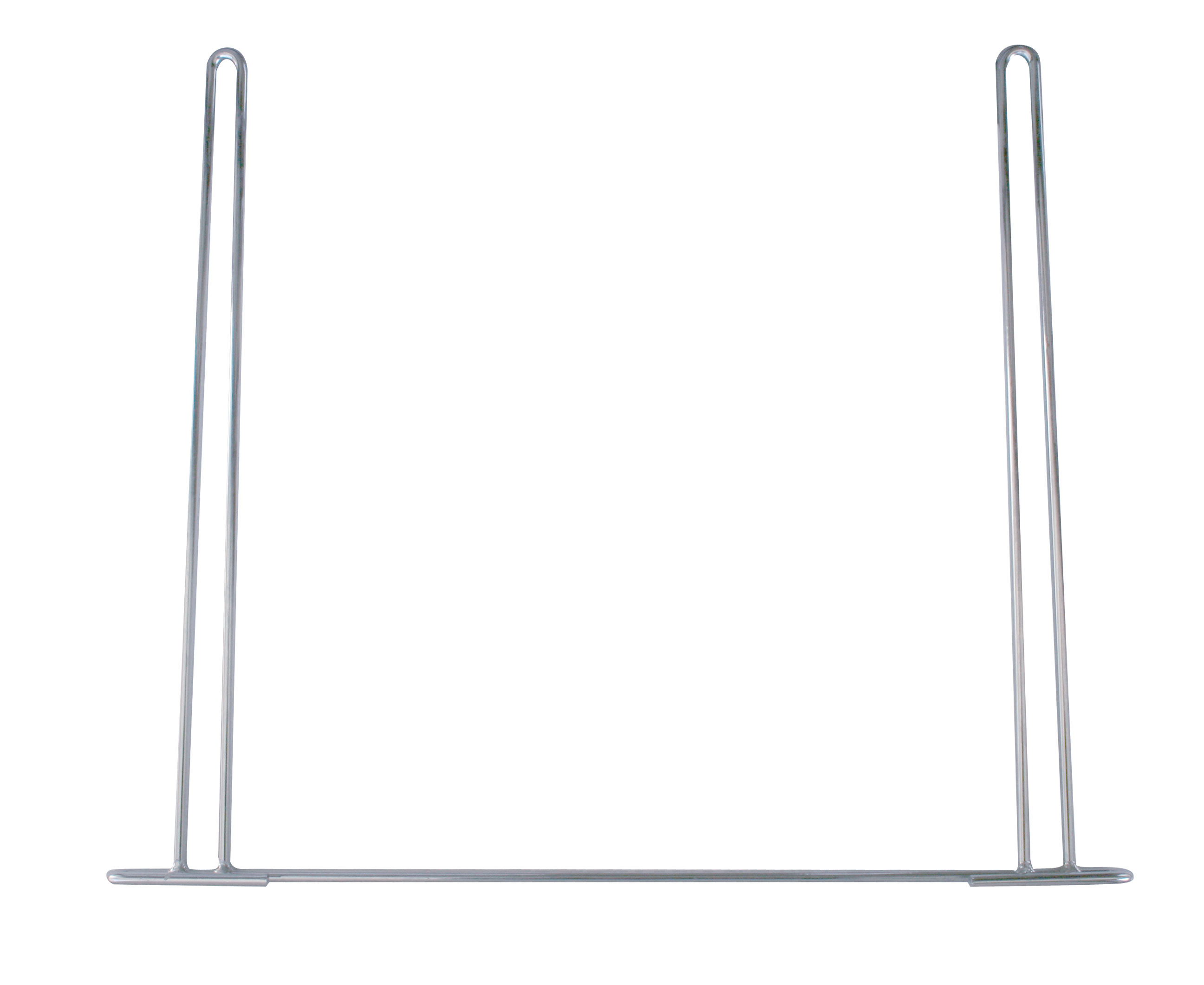 Economy Chrome 21"L X 24"W Straight Anti-Sail Bracket