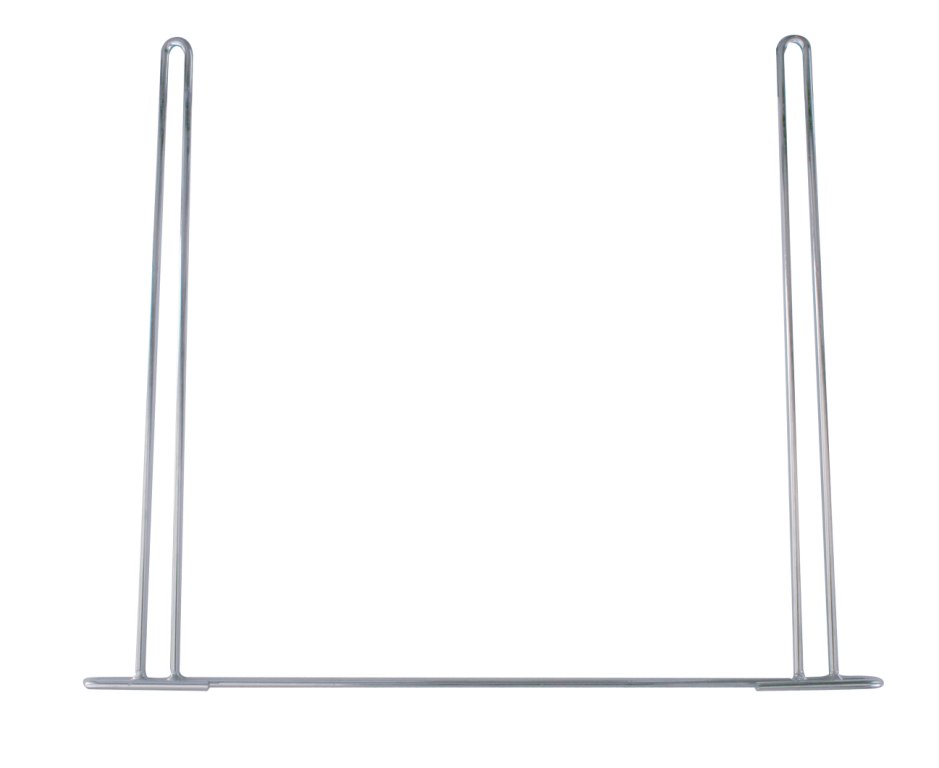 Chrome 18"L X 24"W Straight Anti-Sail Bracket