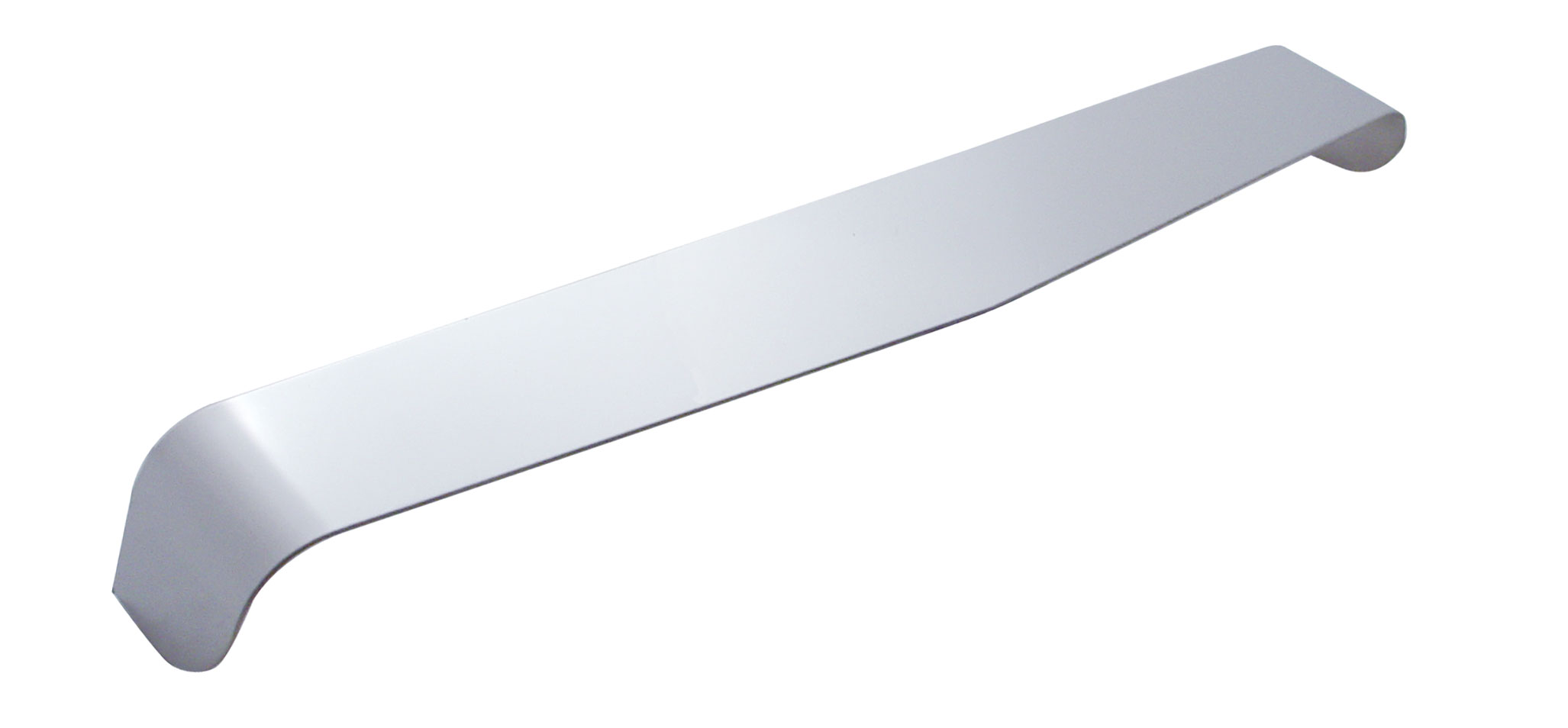 Stainless Steel 14 3/4" Rectangular Headlight Visor - No Louvers