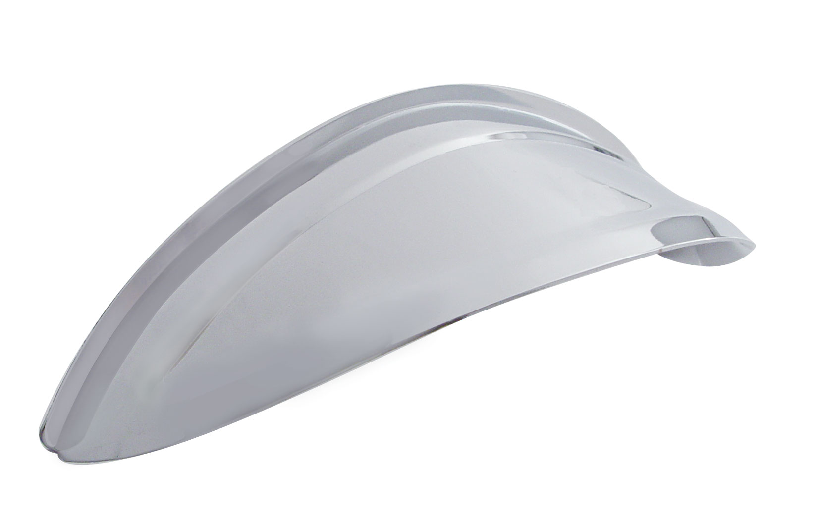Chrome 7" Round Headlight Visor