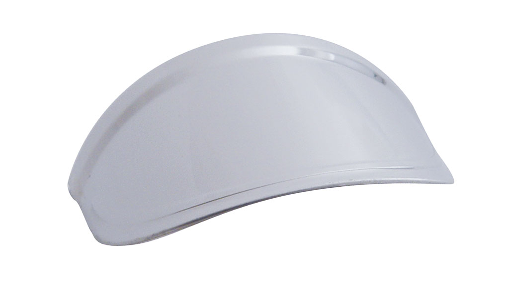 Stainless Steel 2 1/2" Light Visor
