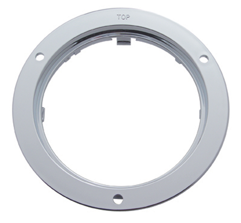 Chrome Plastic 4" Mounting Bezel
