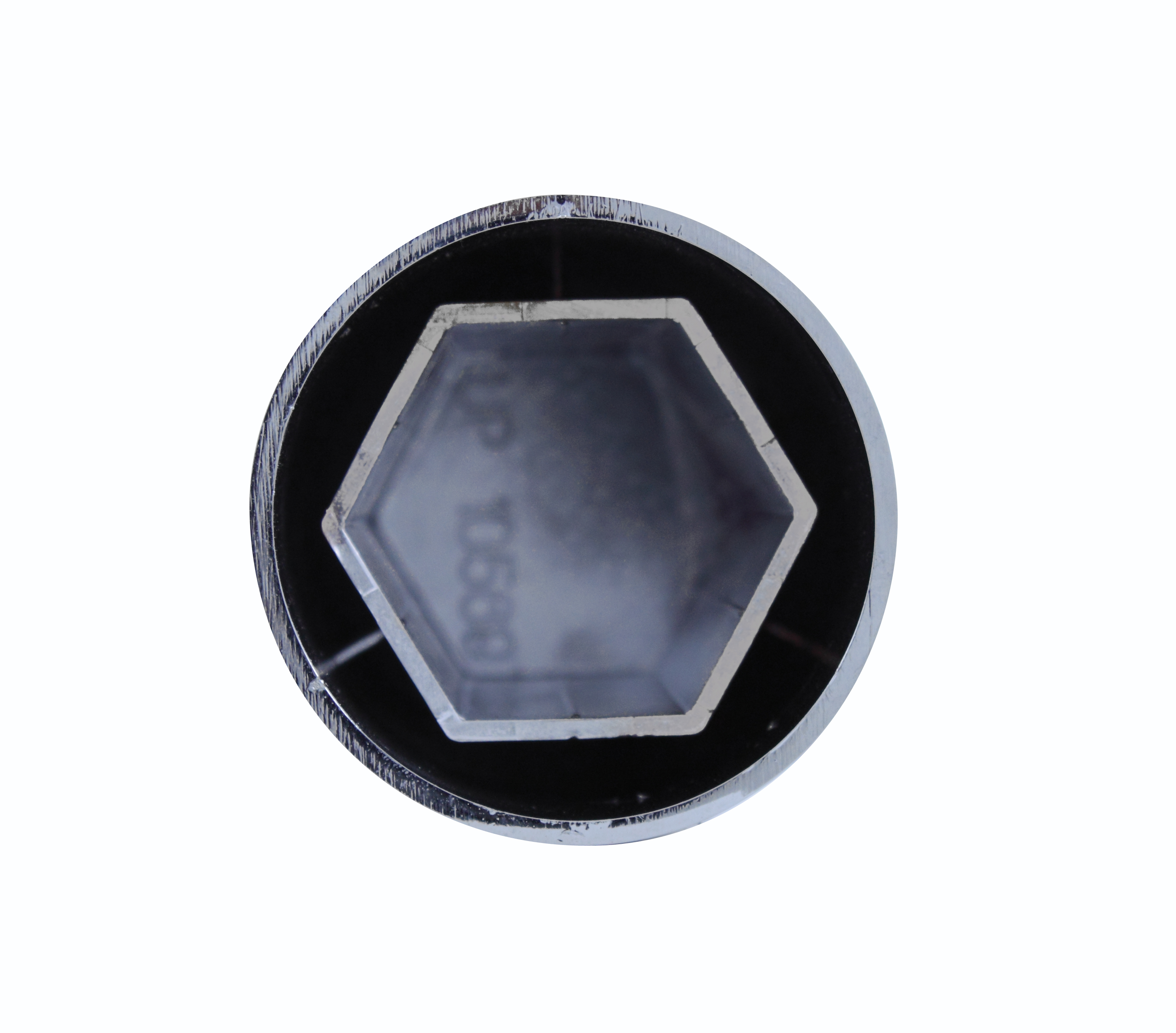 Chrome Plastic 33Mm X 3 1/2" Cylinder Push-On Nut Cover