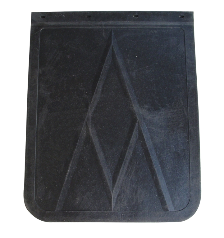 (2/Bulk) Black Rubber 30"L X 24"W Av Mud Flap