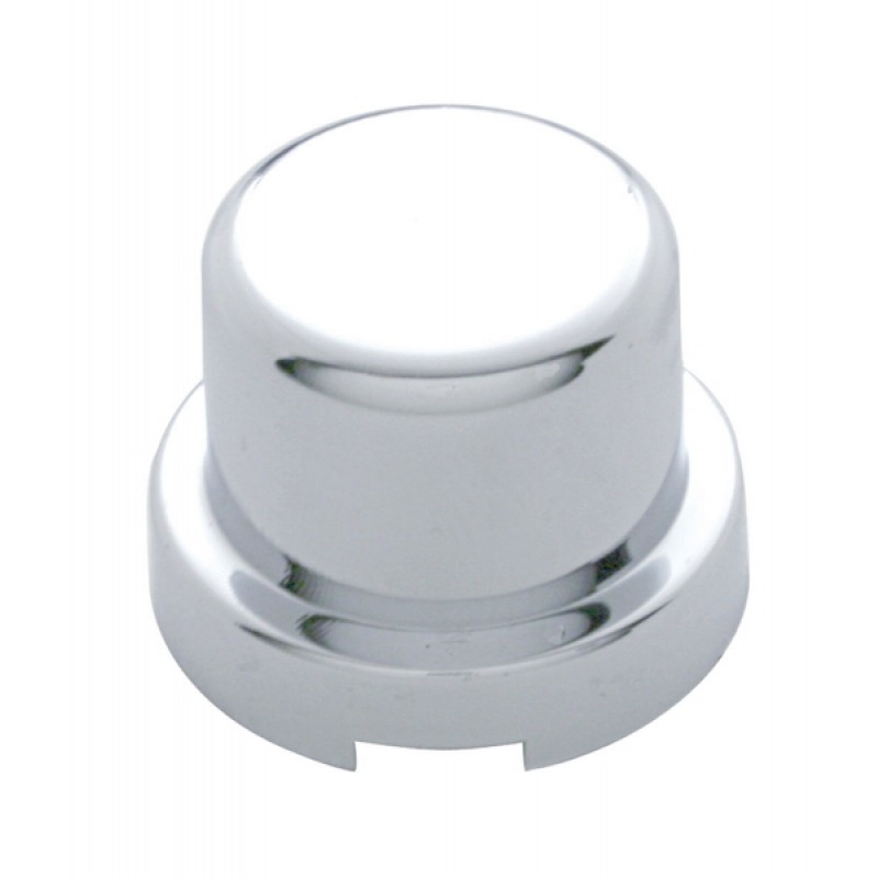 Chrome Plastic 1/2" X 5/8" Flat Top Nut Cover