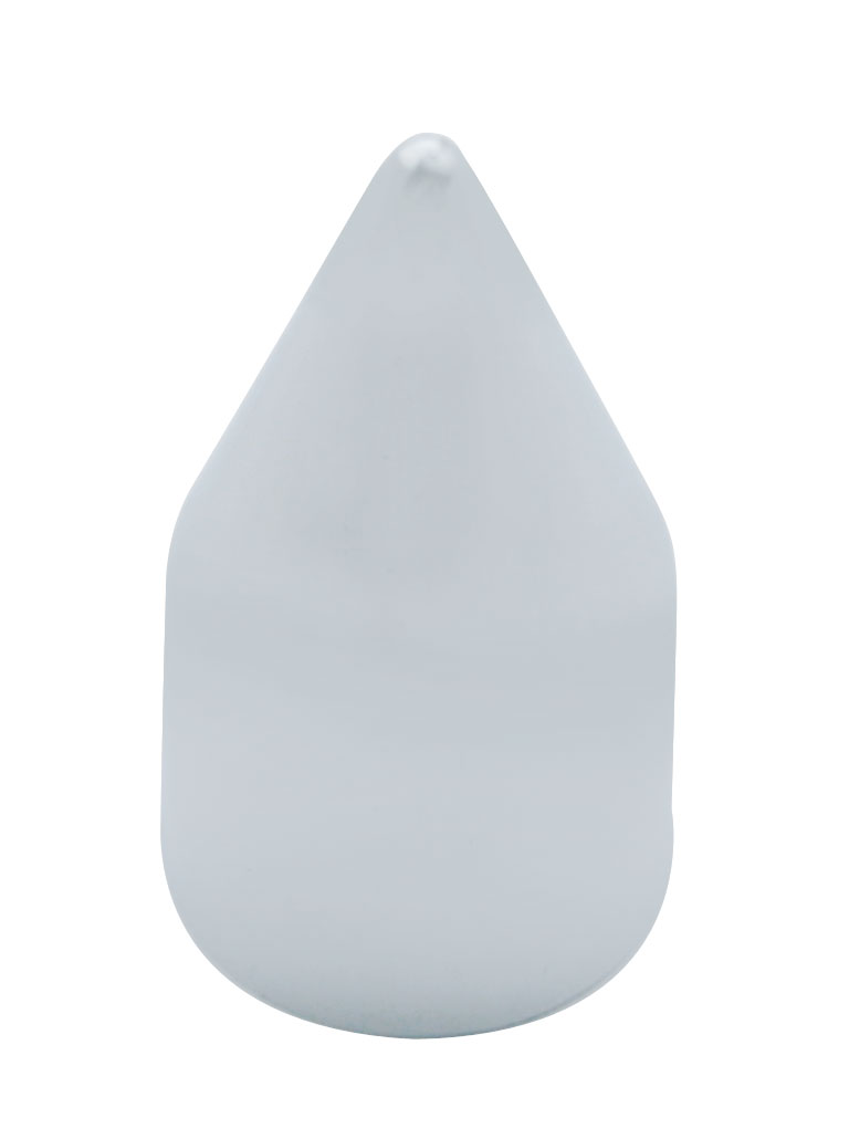 Chrome Plastic 7/16" X 1 1/4" Spike Nut Cover