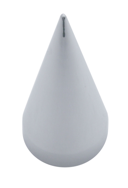 Chrome Plastic 33Mm X 4 1/2" Spike Thread-On Nut Cover
