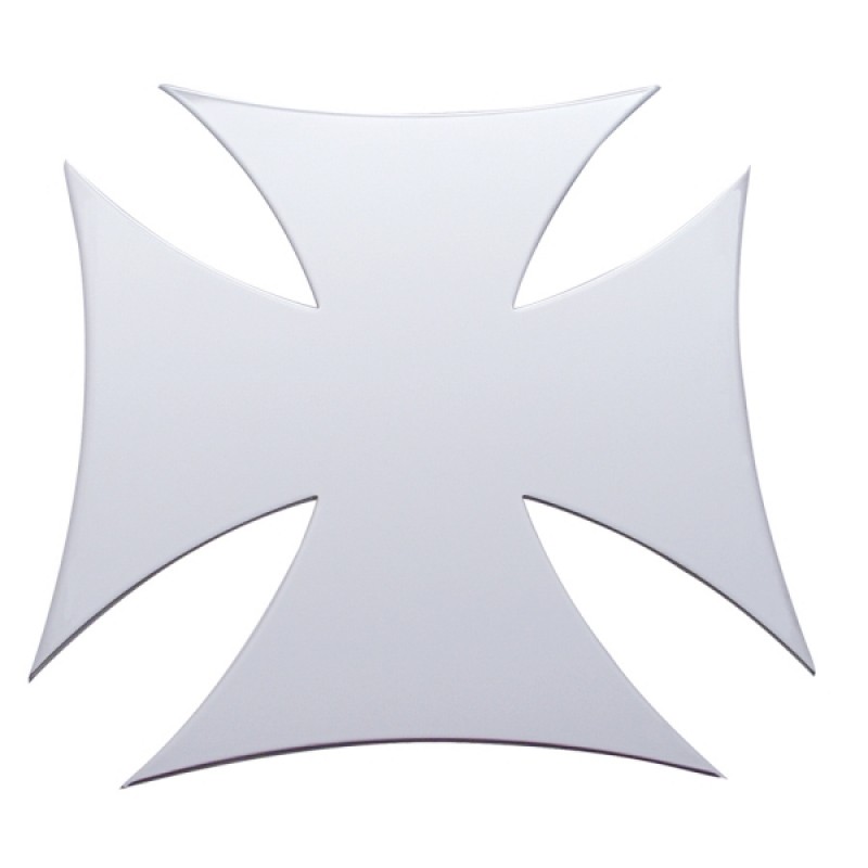 Stainless Steel12" Iron Cross Cutout - Bolt Thru