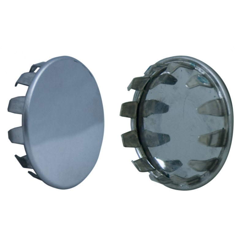 (5/Card) Stainless Steel 1" Hole Plug