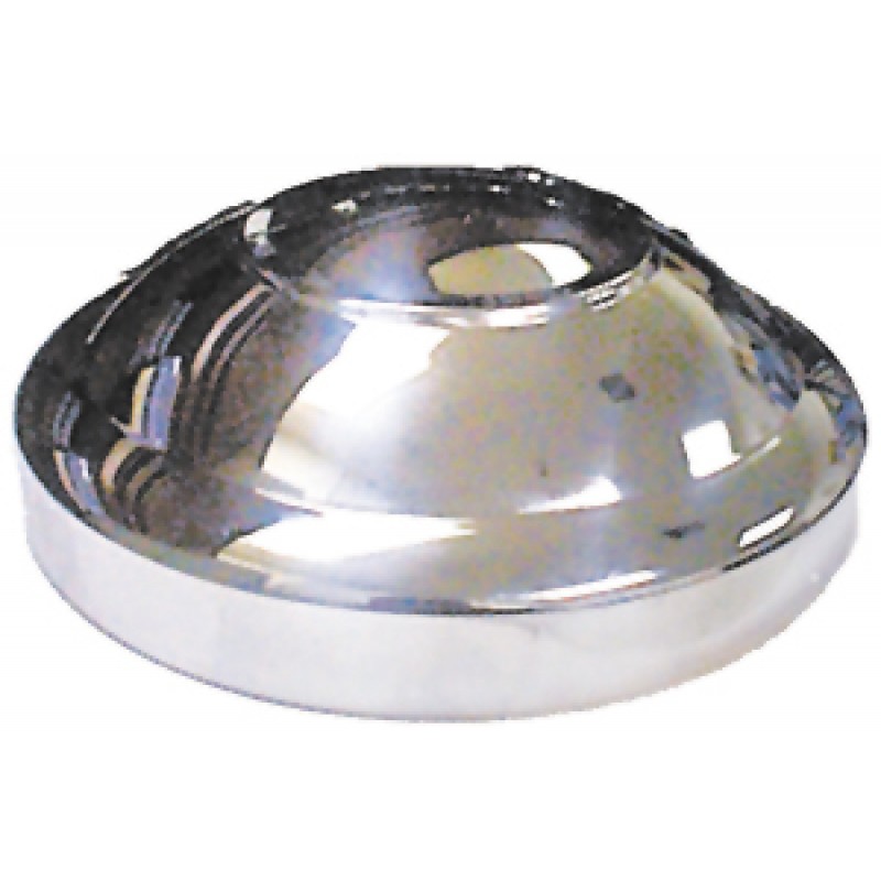 Stainless Steel 8" Rear Classic Hub Cap