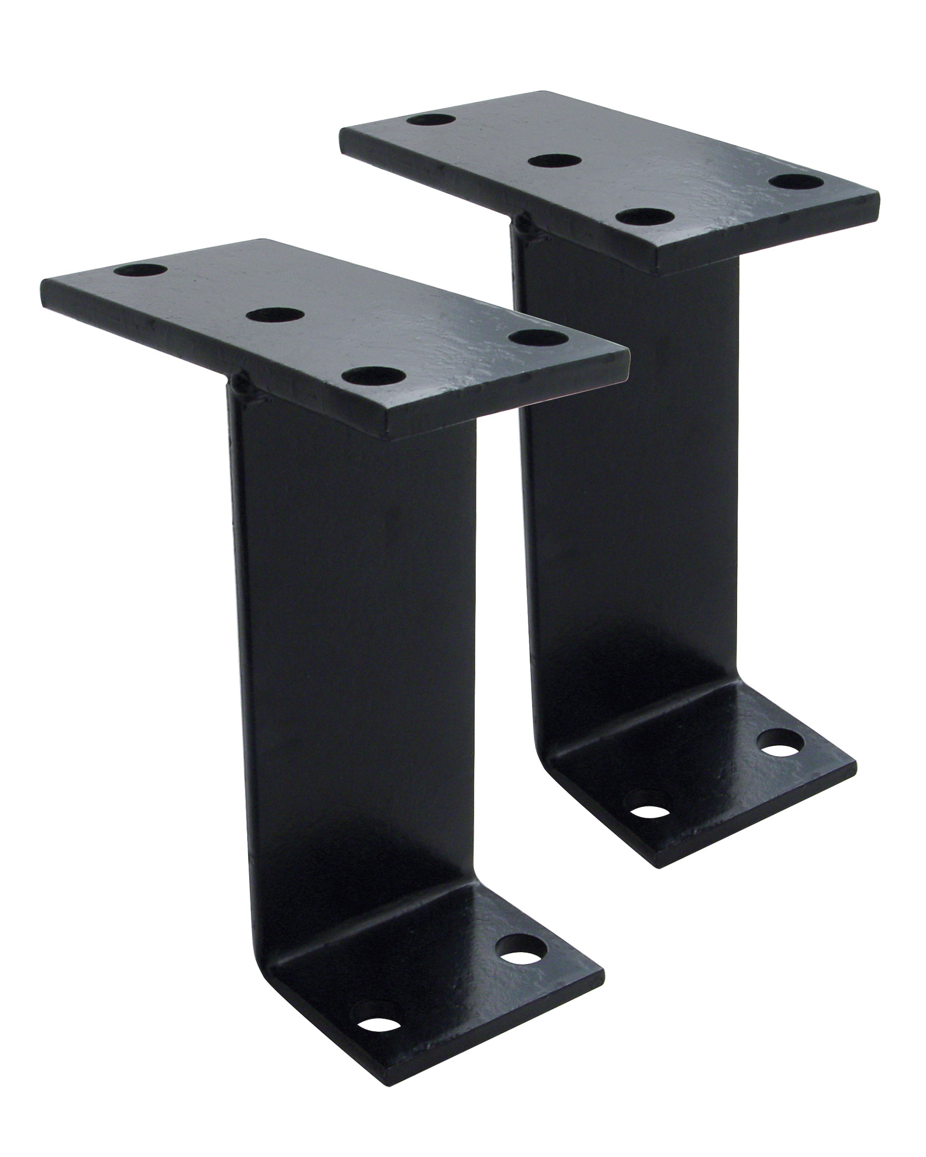 (2/Bulk) Black Rear Light Bar Mounting Bracket