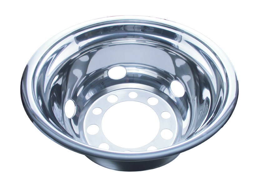 Stainless Steel 22 1/2" 5 Hand Hole Rear Wheel Liner