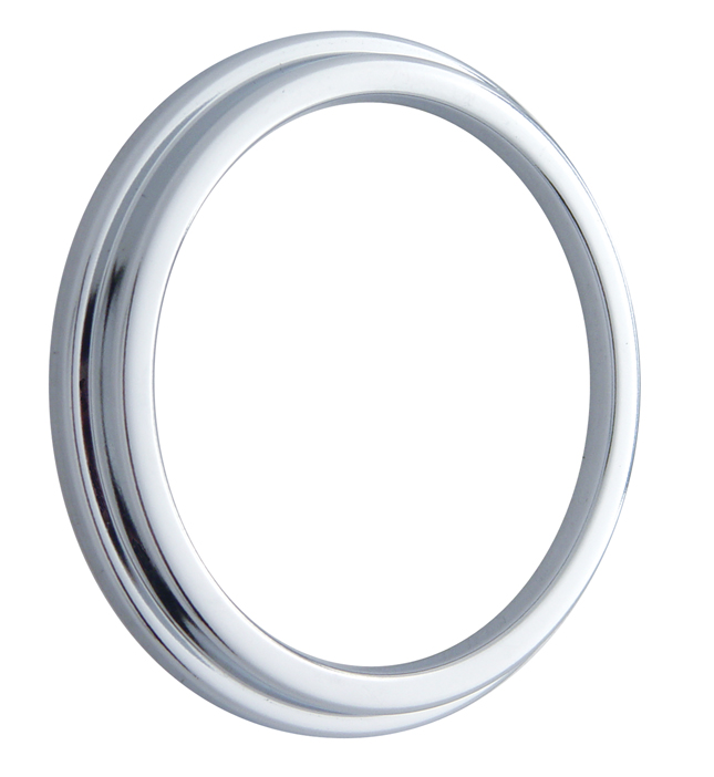 *Closeout* (Pack) Chrome Pyrometer Gauge Cover - Peterbilt/Kenworth