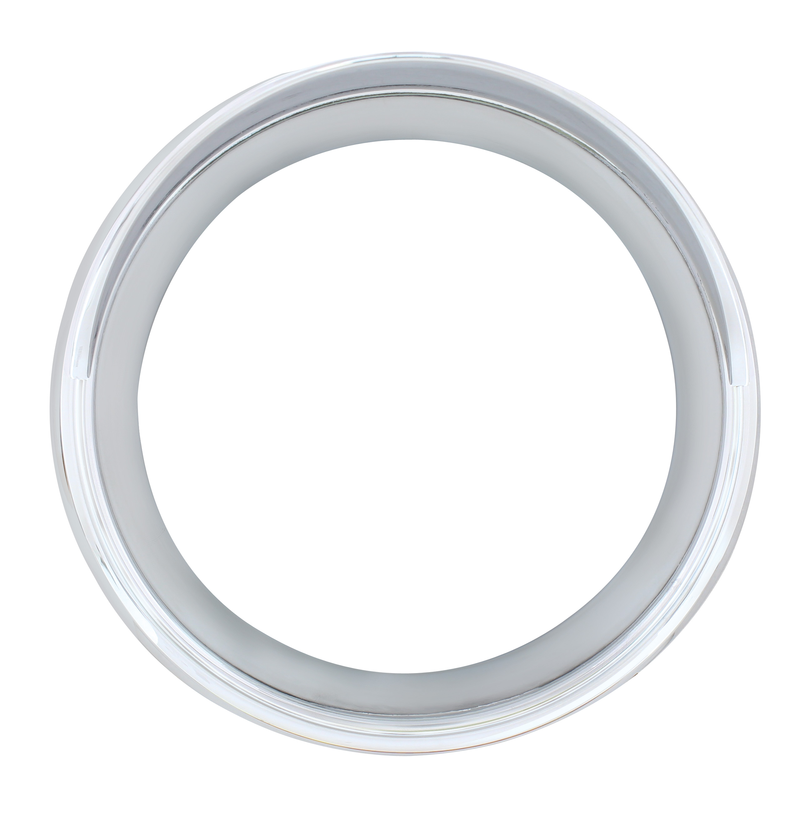 Chrome Plastic Classic Speed/Tachometer Cover W/ Visor - Kenworth