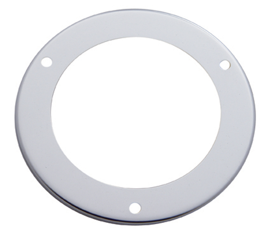 Stainless Steel Flanged 4" Led Light Bezel