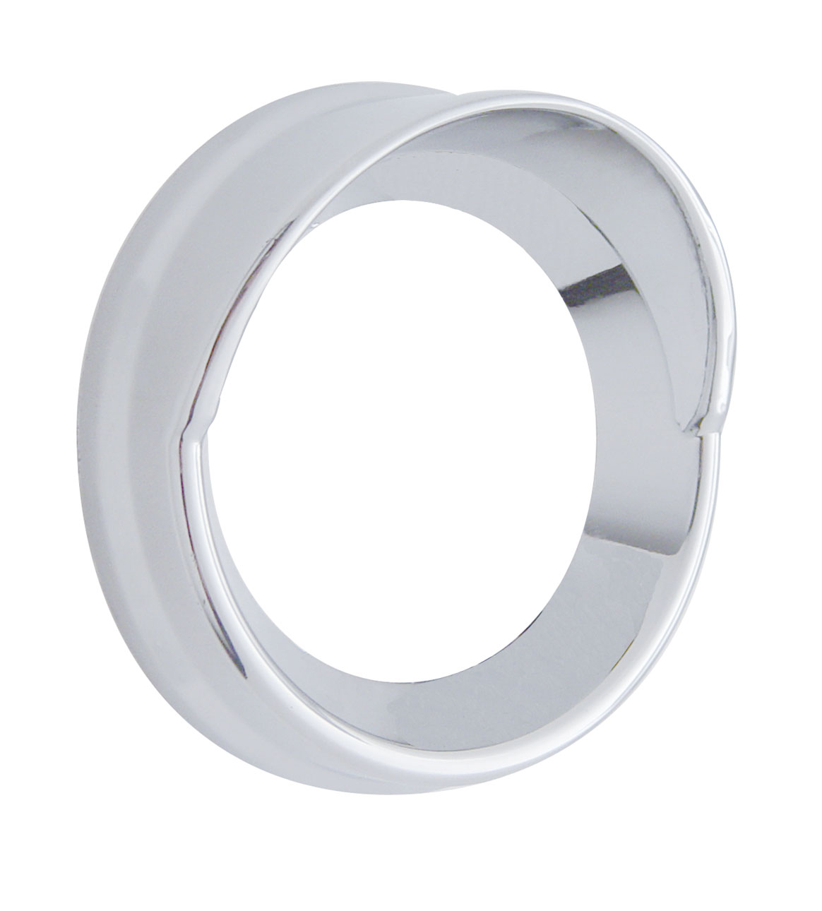 Chrome Plastic Large Pyrometer Cover W/ Visor - Kenworth