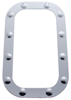 Stainless Steel Dimpled Vent Door Trim - Freightli