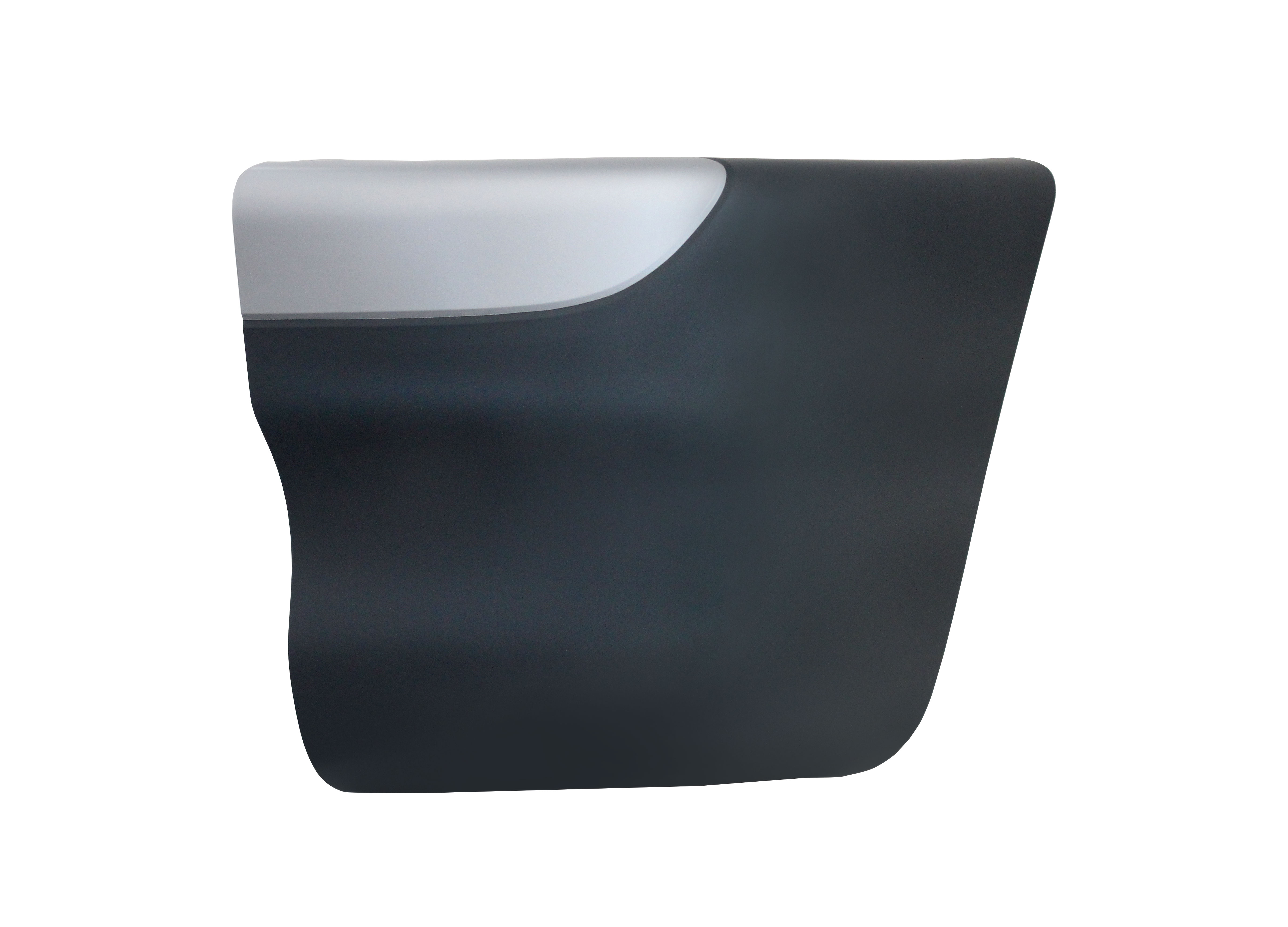 Freightliner Columbia Bumper End - Silver - Driver
