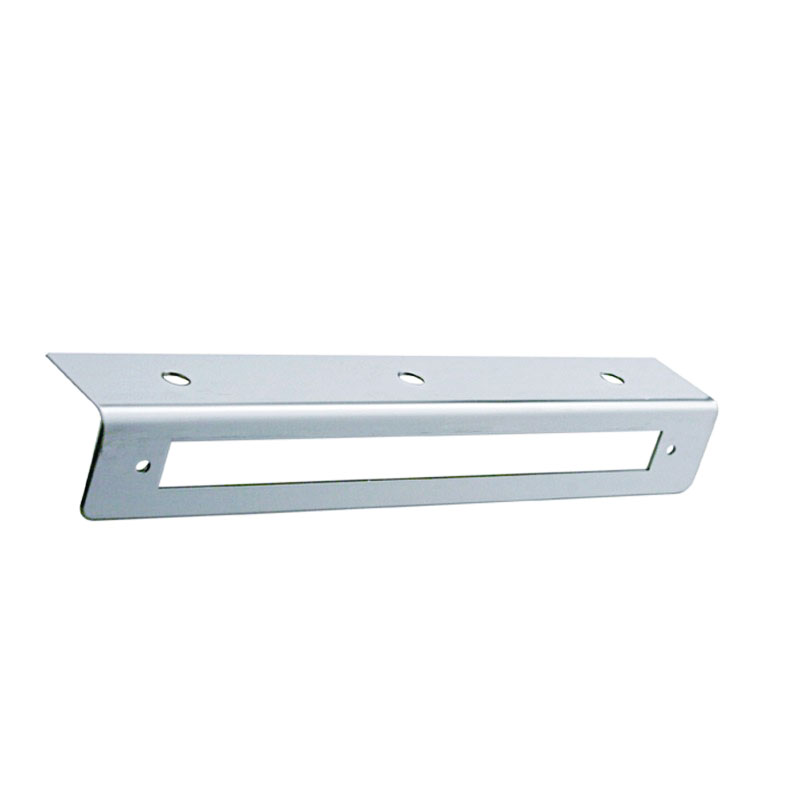 Stainless Steel Bracket W/One 9" Led Strip Light Cutout
