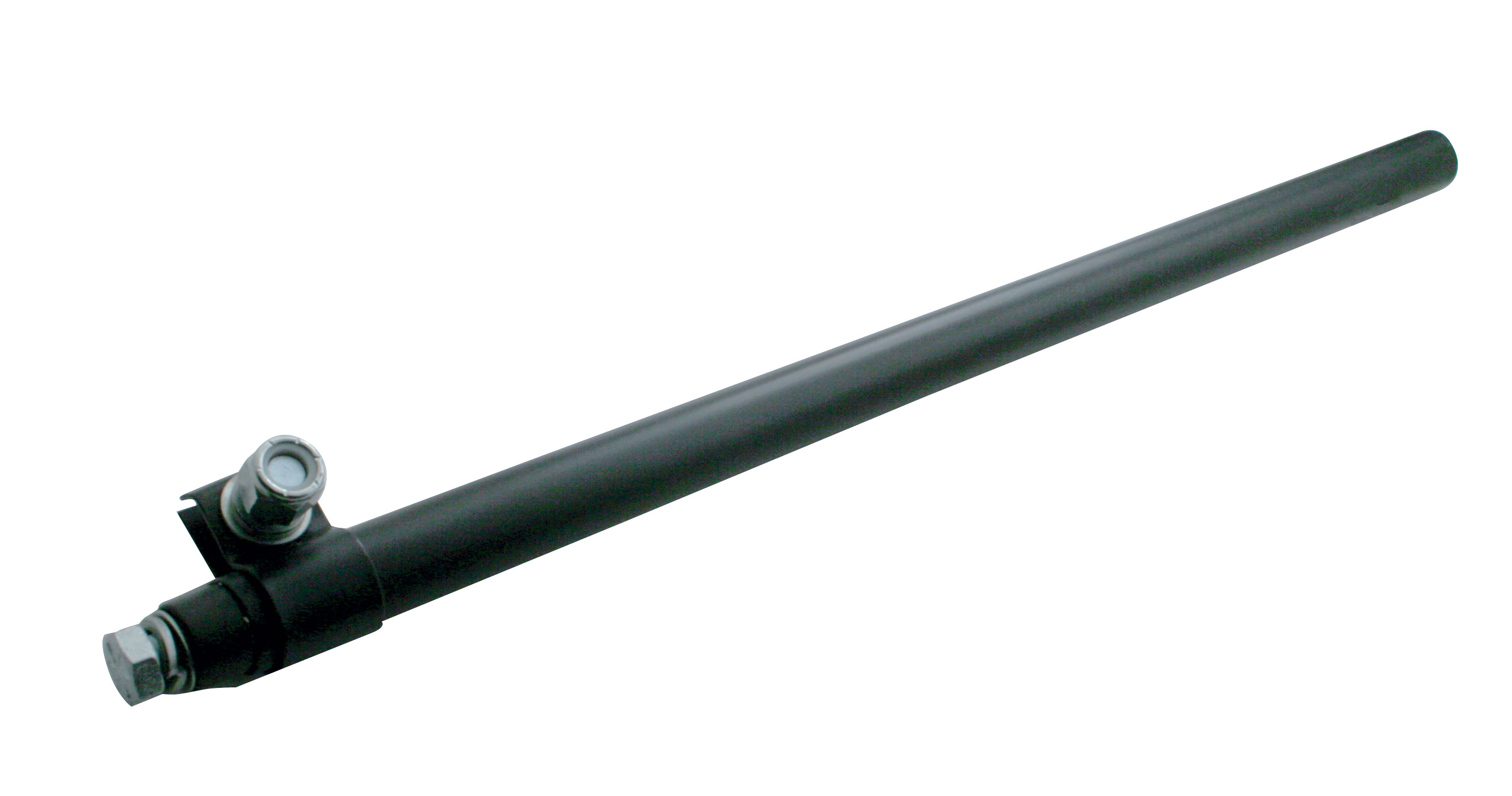 Black Quarter Fender 28" Tube Post - Bolt Mount