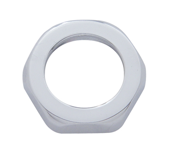 Chrome Starter Bottom Face Nut - Peterbilt