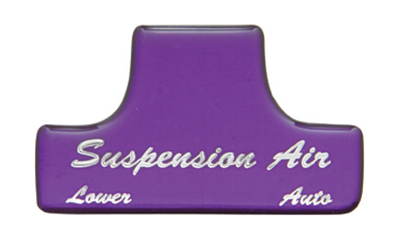 Glossy Suspension Air Sticker - Purple