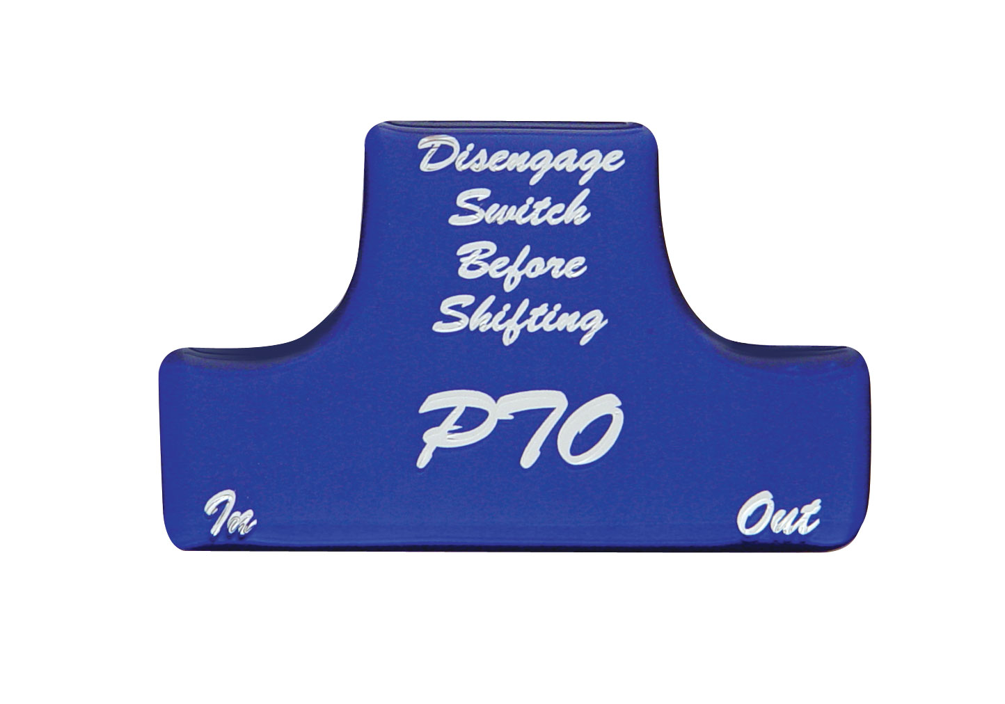Glossy Pto Sticker - Blue