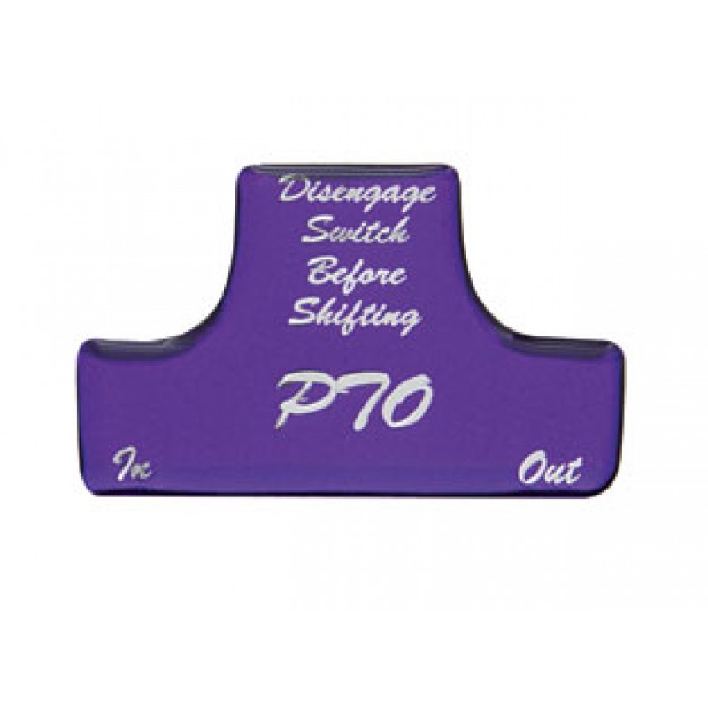 Glossy Pto Sticker - Purple
