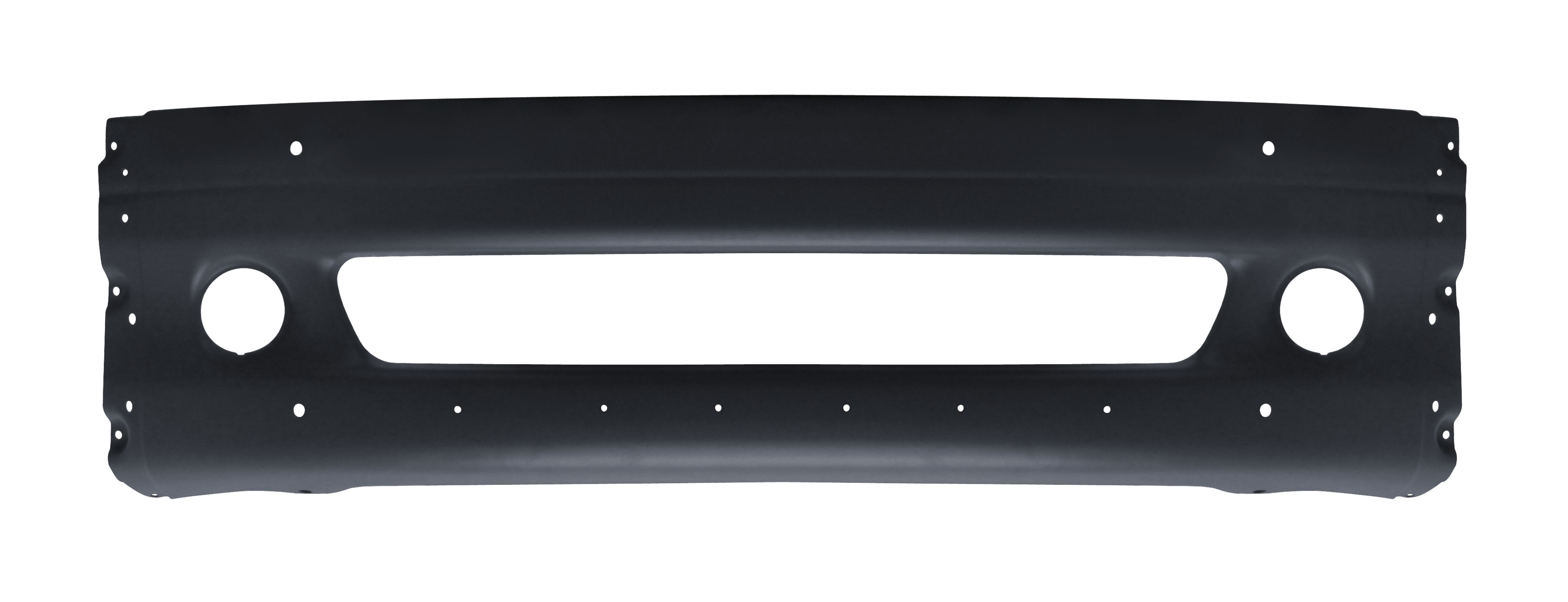 Black Freightliner Columbia Center Bumper W/O Tow