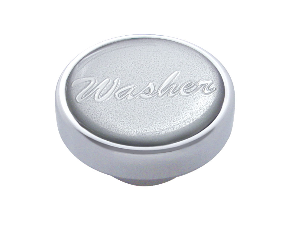 Stainless Steel Dome Rear 3Pc. Axle Cover - Aluminum Ring