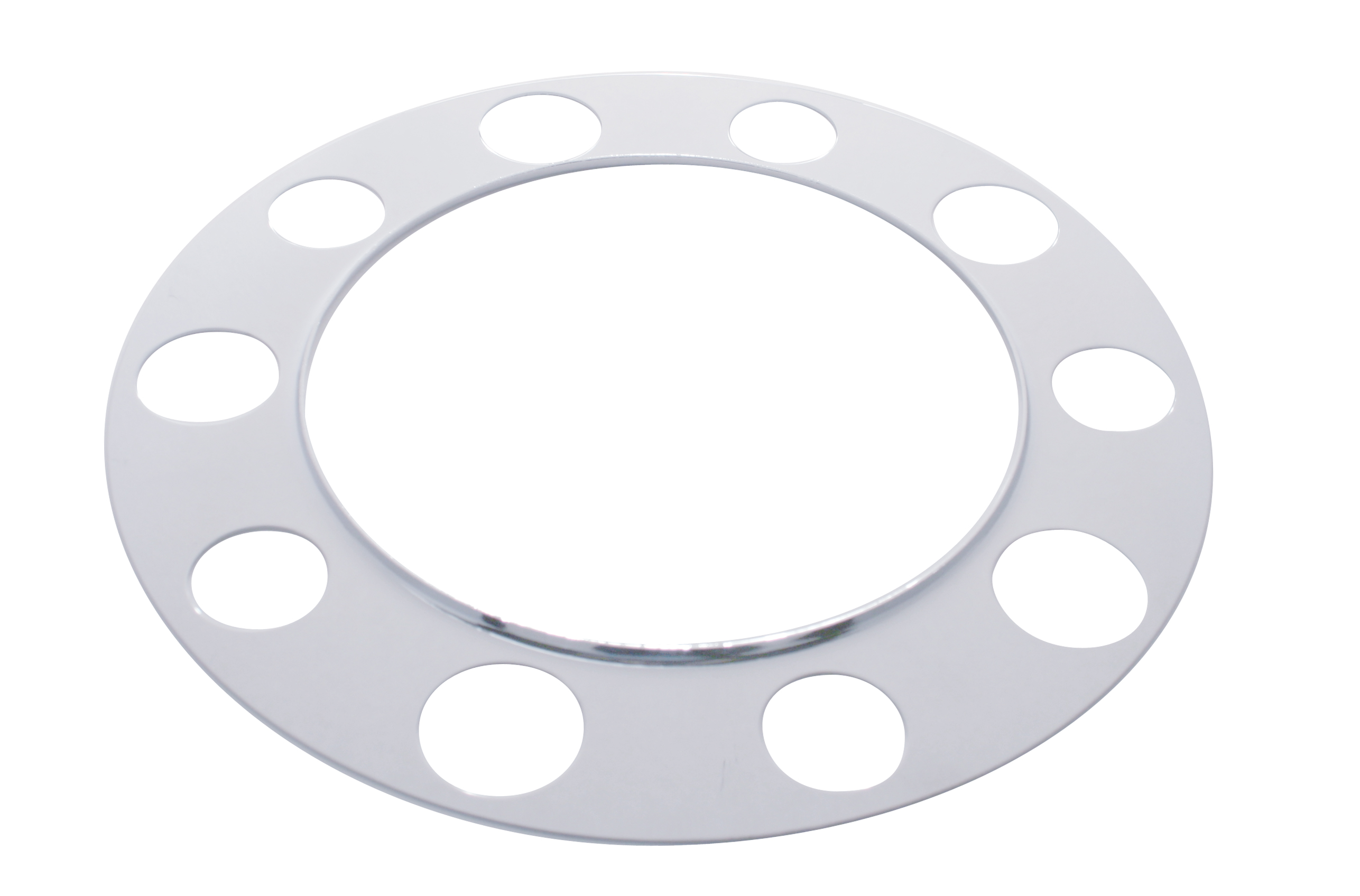 Stainless Steel10 Holes Beauty Ring - Steel