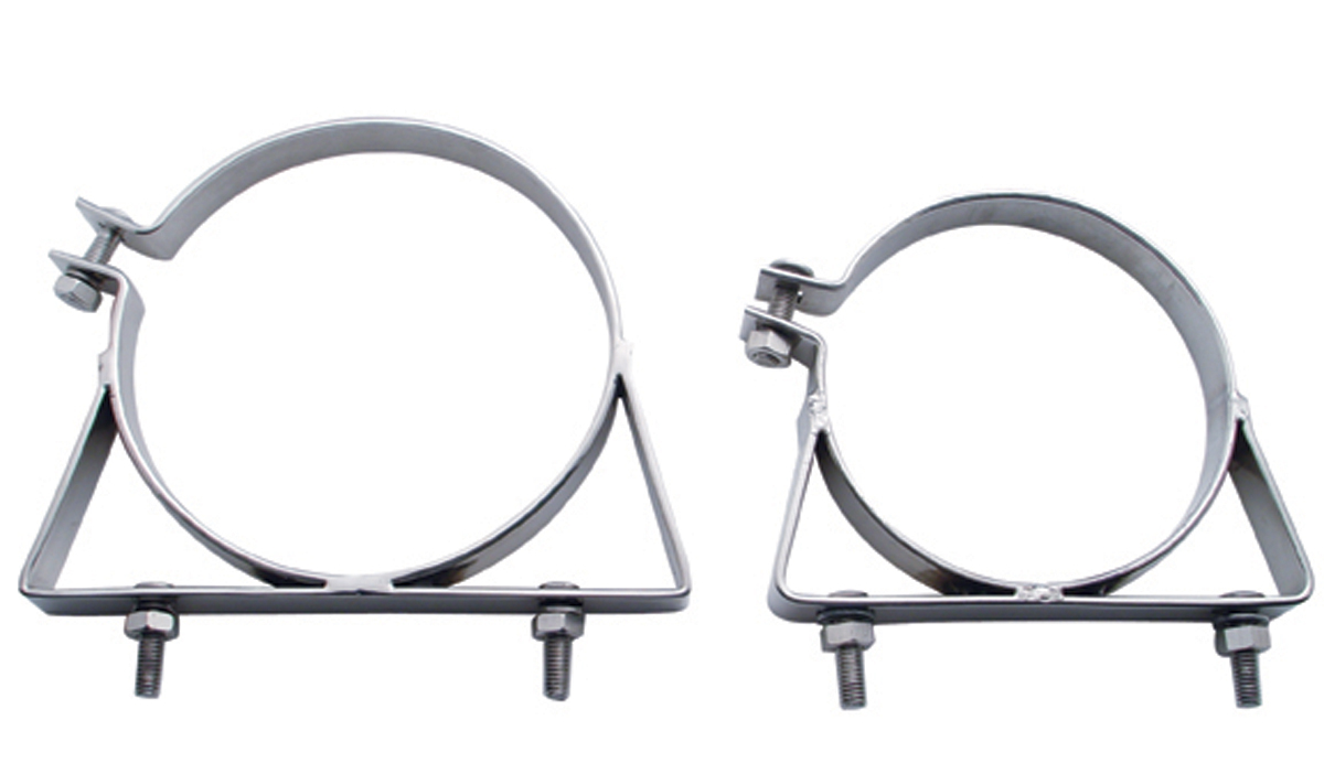 Stainless Steel Kenworth Frame Mount 6" Exhaust Clamp