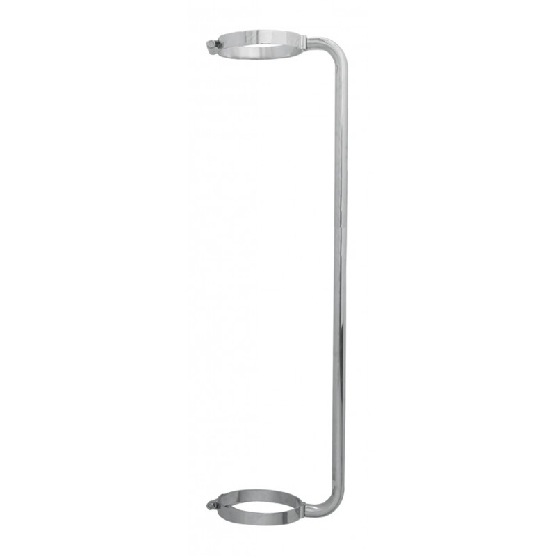 Chrome 45" Exhaust Grab Handle For 6" Exhaust