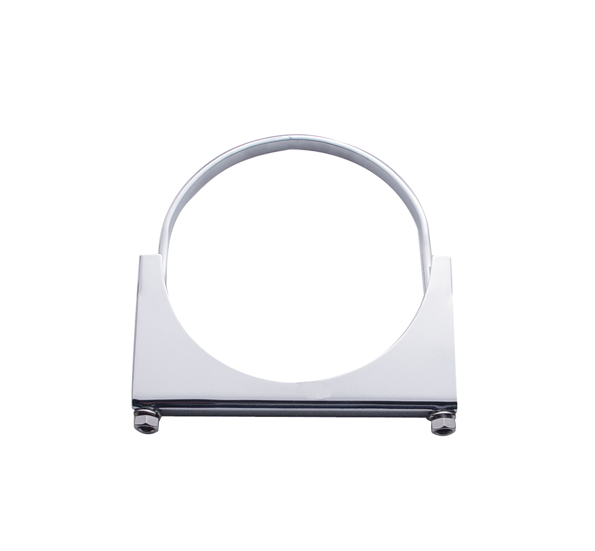 Stainless Steel 4" Heavy Duty Flat Band Exhaust Clamp