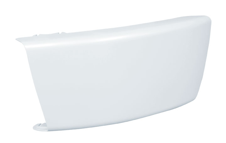 Freightliner M2 (112) Chrome Bumper End -Driver (2