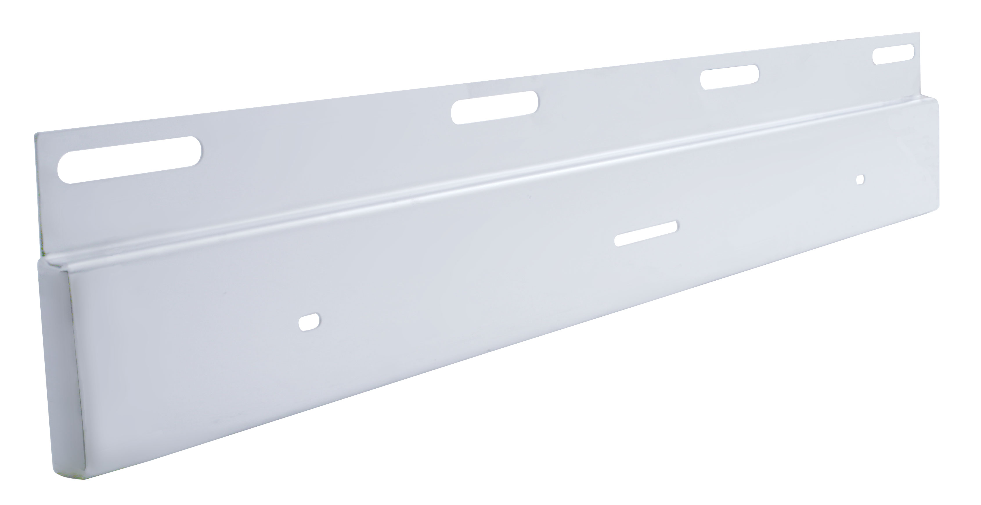 Stainless Steel Top Mud Flap Light Bracket W/ 17" Light Bar Cutout