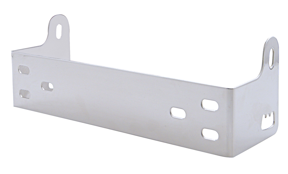 Stainless Steel 8" Wide C.B. Bracket - Galaxy C.B. Case