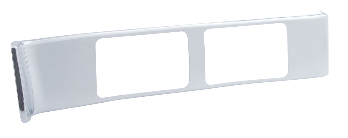 Chrome Plastic Peterbilt Passenger A/C Vent  Trim