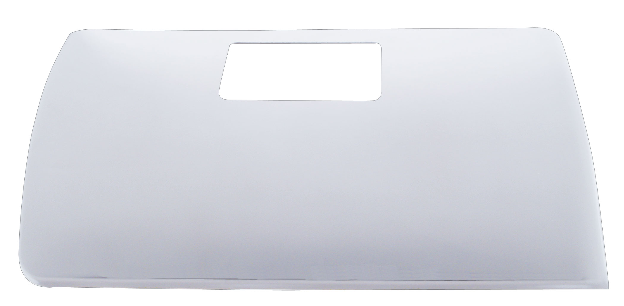 Stainless Steel Full Glove Box Cover - 2006+ Peterbilt