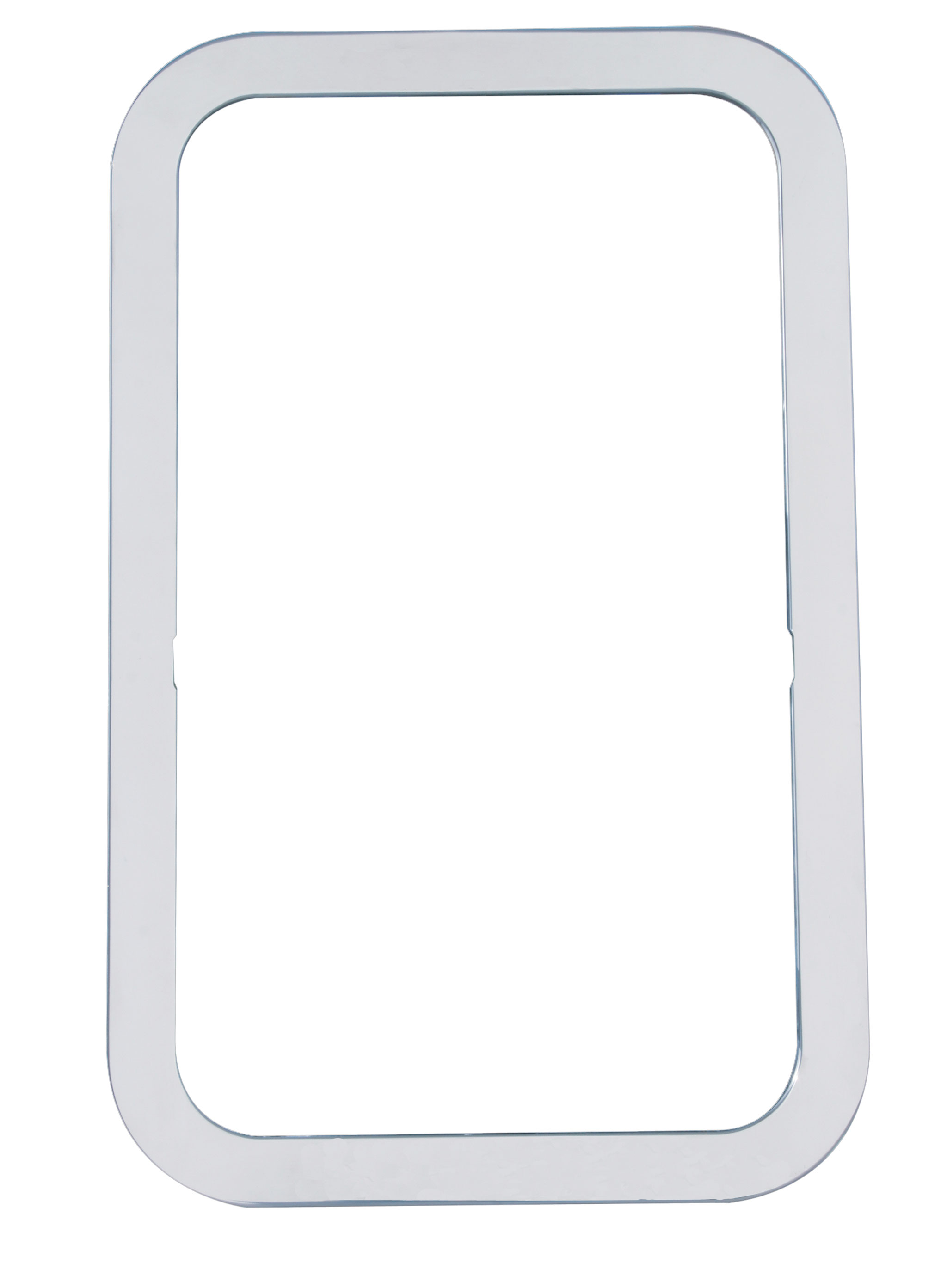 Stainless Steel Freightliner Lower Sleeper Window