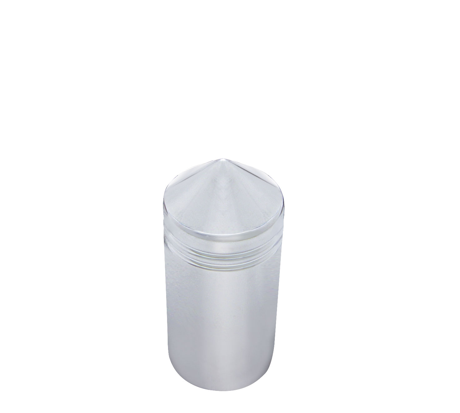 (2/Card) Chrome C.B. Pointed Knob