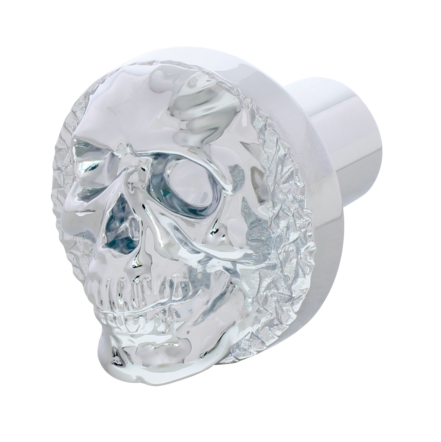 Chrome Skull Air Valve Knob