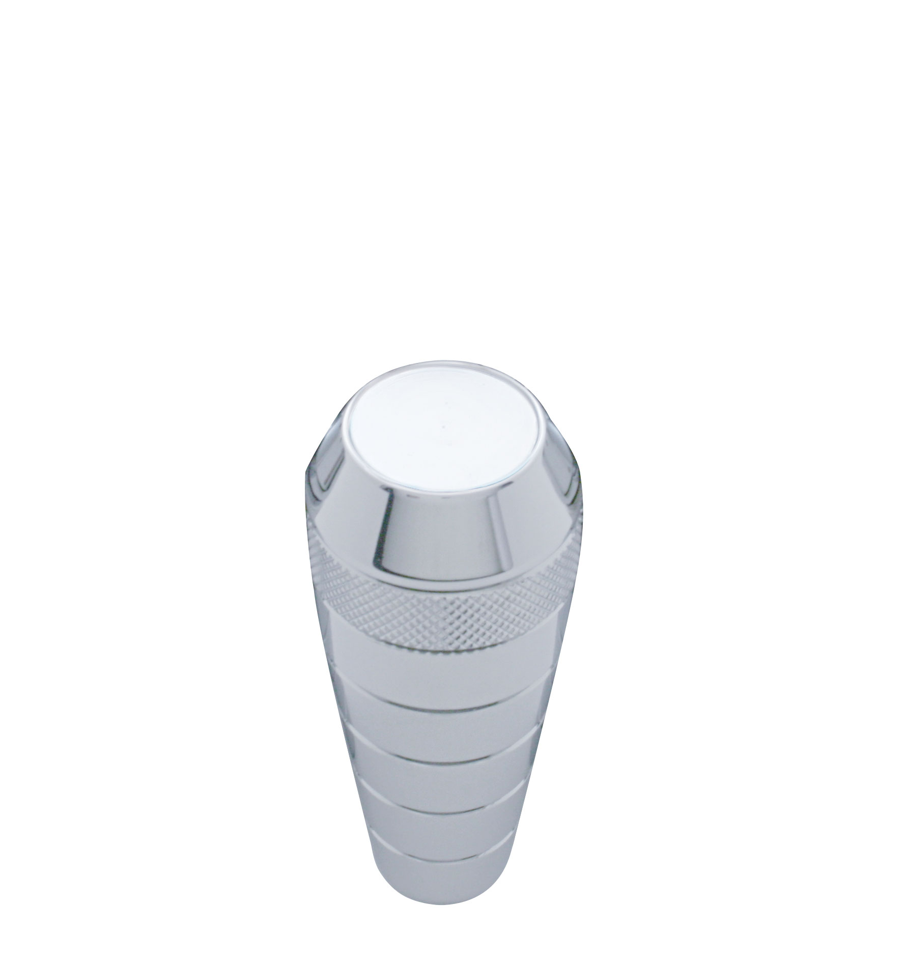 Chrome Aluminum Spot Light Handle W/O Aluminum Sticker- Indented