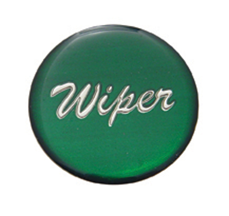 Glossy "Wiper" Sticker - Green